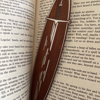 Jurassic Park Wooden Bookmark Dinosaur Bookmark Science - Etsy