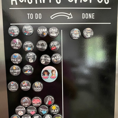 Chore Magnets Chore Chart Chores Custom Chores Kids Jobs Visual ...