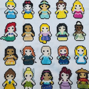 Counted Cross Stitch Sampler, Mini Galaxy Character Collection, Cross ...