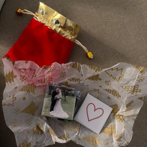 Sarah added a photo of their purchase