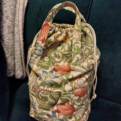 Marta Drawstring Bag Pattern, Two Sizes, Sewing Pattern, Pdf Pattern ...
