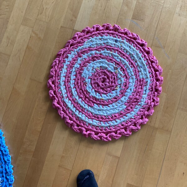 Orange Rag Rug, 27