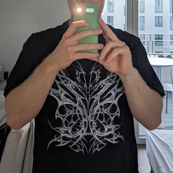 Cyber Sigilism Y2k Agrogoth Streetwear Tshirt UNISEX | Alternative ...
