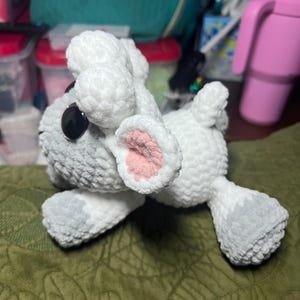 Lily the Lamb Crochet Pattern, Low Sew, Sploot Series - Etsy