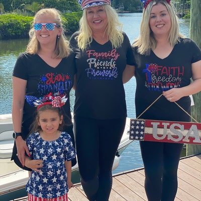 Star Spangled and Sassy Bling Shirt, 4th of July Bling Shirt, July 4th Bling Shirt, 4th of July 