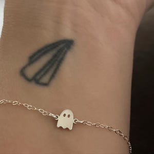 Customer photo, Ghost Charm Bracelet