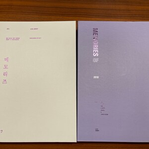 BTS Opened 2018 Memories DVD Package With Random 1 Original
