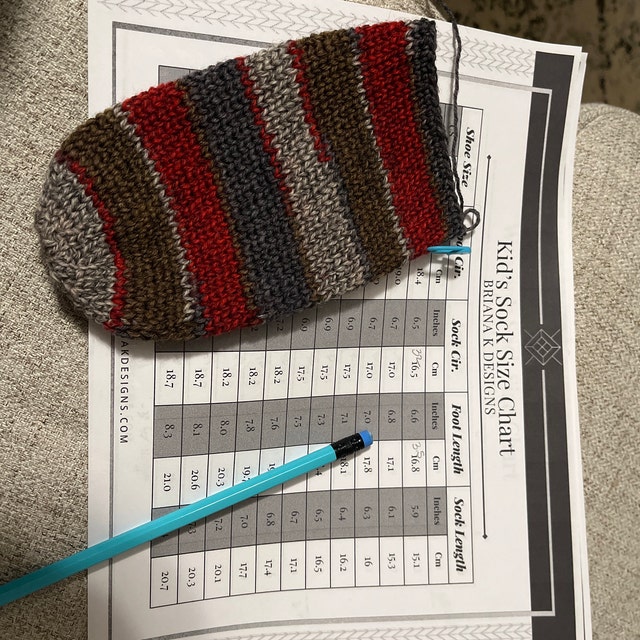 A customer's finished Simple & Best Socks Crochet Pattern + Video