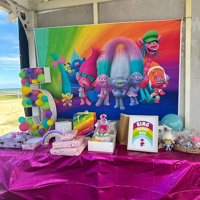 Trolls Inspired Wall Art Set - Etsy