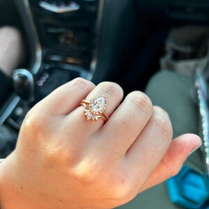Baguette Cut Moissanite Wedding Band Women Yellow Gold Wedding Band ...