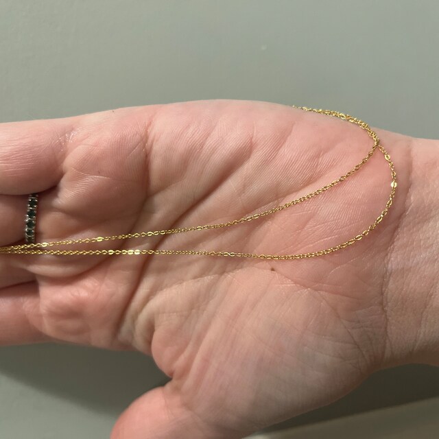 人気ブランド【E and E Project】Super Dainty Wrapネックレス Super Dainty Wrap Necklace // Simple and Delicate Thin Chain