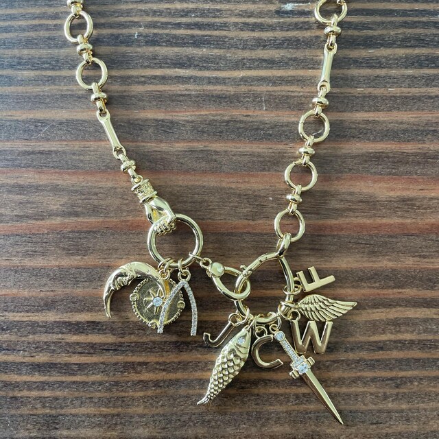 【片方】agete♡gold charm✩.*˚ 片方】agete♡gold charm✩.*˚ Trendy 18k Gold Plated Colorful