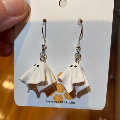 •CONSPIRACY• raven silhouette + mixed metal dangle earrings
