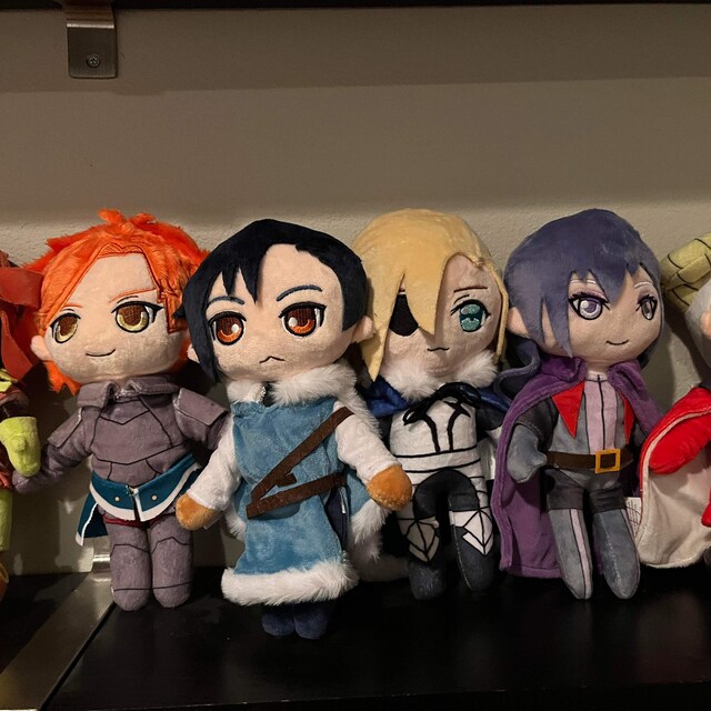 FE3H ぬいぐるみ - ディミトリ、クロード、エーデルガルド、デデュー