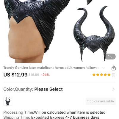 Maleficent Headpiece - UK