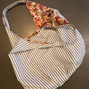 PDF Sewing Pattern to Make Hobo Bag Sling Tote Rhonda INSTANT 