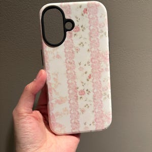 BLUSHING FLORALS iPhone Case