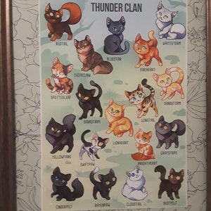 Warrior Cats Sticker set II – Shinepaw Design