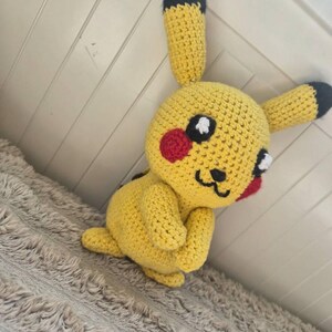 ピカチュウのかぎ針編みパターン – ポケモンキャラクターに