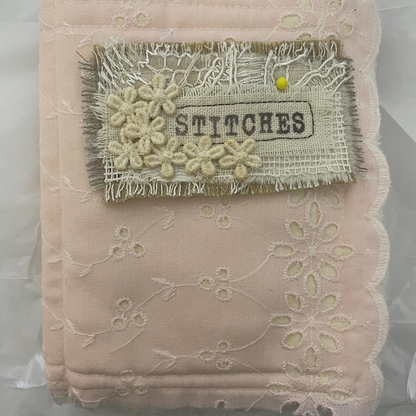 Shabby Fabric Ribbon Strips, Hand Torn 1