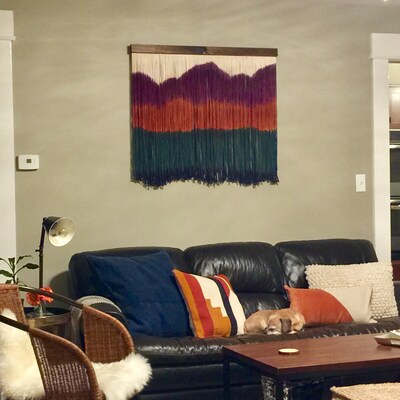 A closer look at Bohemian Natural Fiber Decor