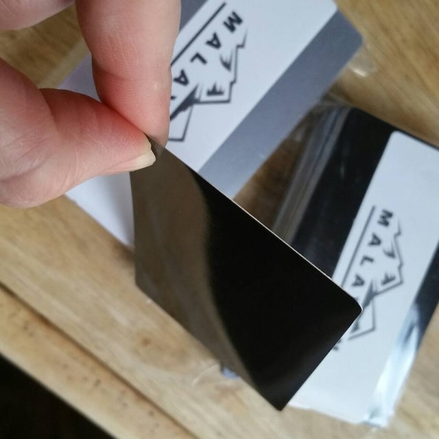 Bulk Blank Anodized Aluminum Business Cards for Laser Engraving
