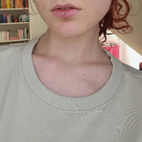 2pcs 14G cum Here, Lick Me, Bite Fuck Me, Suck Itnipple Piercing ...