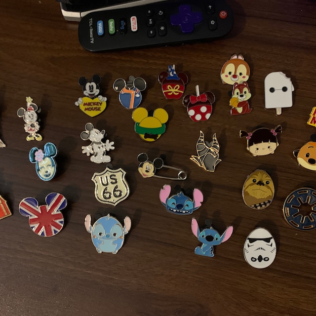 Disney Pins Lot You Pick Size From 1-500 Up to 500 pieces with NO