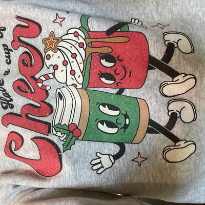 oversized christmas shirt