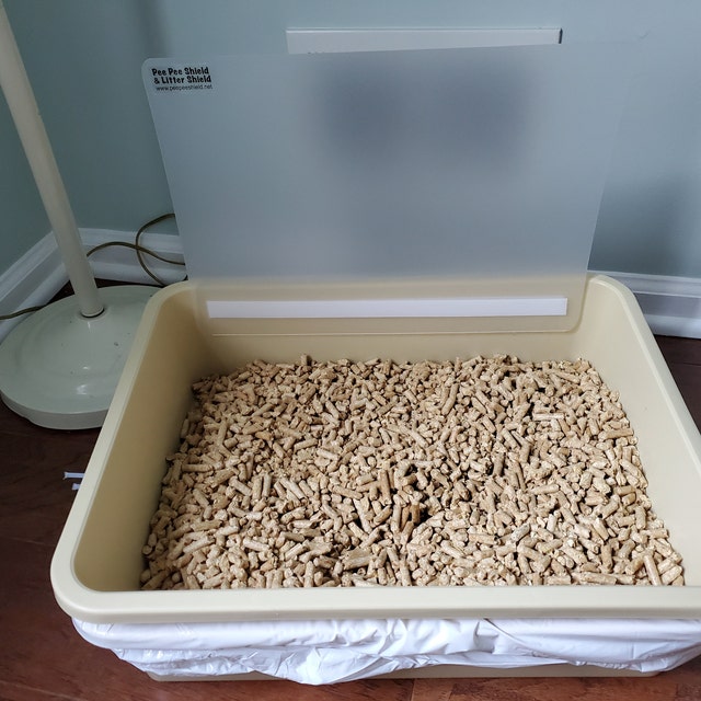 Cat Litter Box Shield Stainless Steel Cat Litter Pan Cat Litter Guard Cat Litter Box Barrier Cats Kittens Reptiles Guinea Pigs Birds Etsy