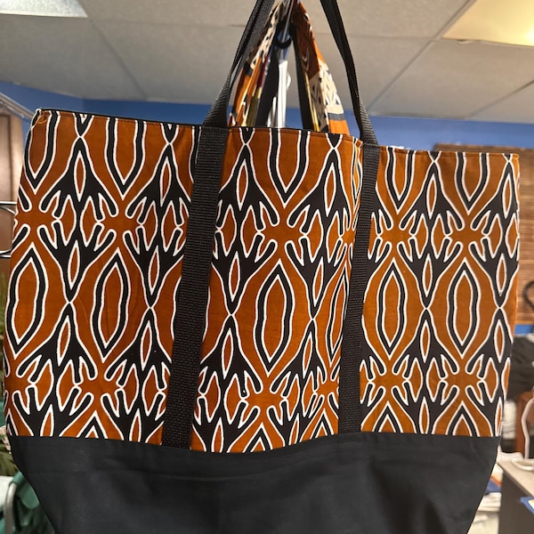 Martha Market Bag Sewing Pattern PDF | Reusable Grocery Tote Tutorial ...
