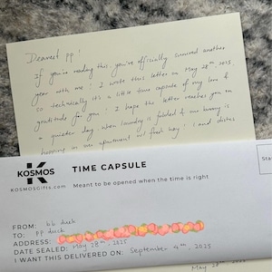 Blake added a photo of their purchase