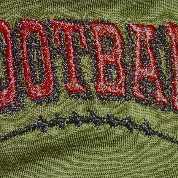 Football Embroidery Design for Your Team, American Football Split Name ...