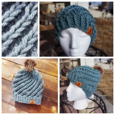 KNIT Pattern for Alpine Swirl Hat Knitting Pattern PDF Instructions DIY ...