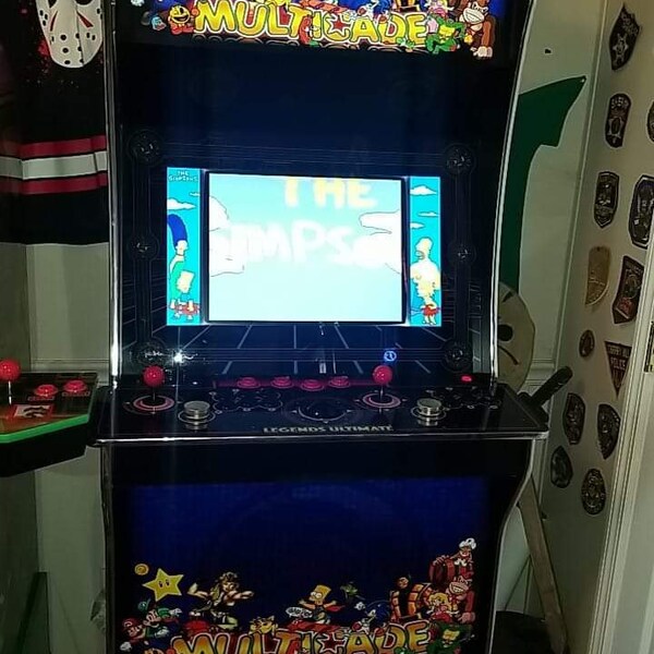 Mame Arcade Multicade Marquee for Reproduction Header/backlit Sign - Etsy