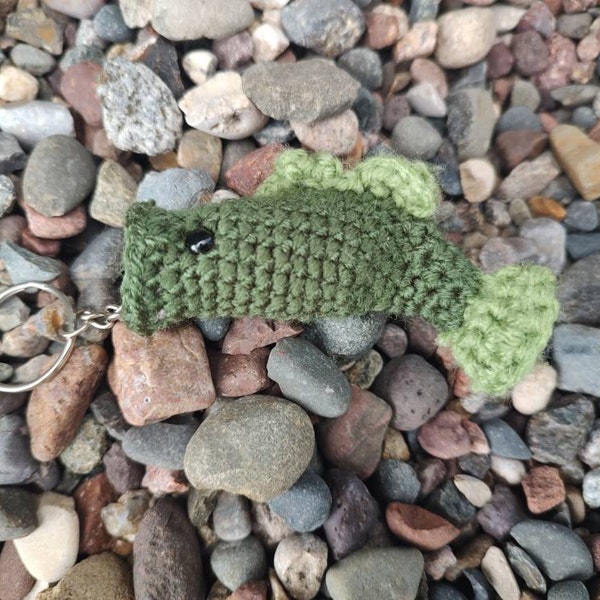 PDF Largemouth Bass Bundle Crochet Pattern: Keychain, Ornament ...