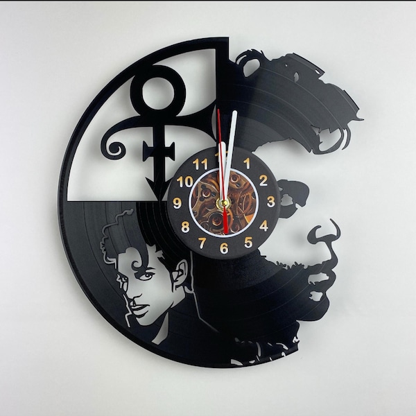 Vinyl Clock Featuring Cora.line Jones, Spooky Decor Halloween, Handmade ...