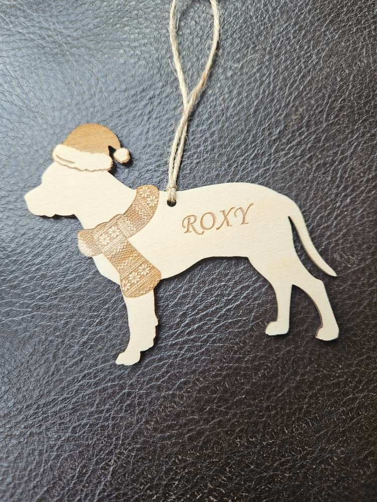 Custom Christmas Dog Decoration