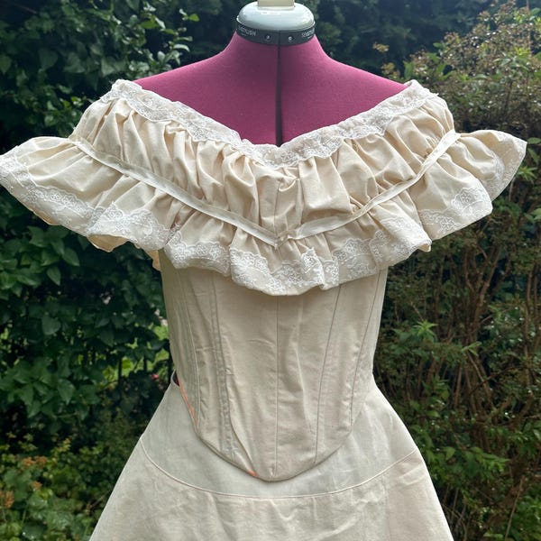 1860s Ballgown Bodice Sewing Pattern: Truly Victorian TV442 (digital ...