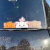 Pascal Peeker Transparent Car Decal/ Rapunzel Sidekick Peekaboo Window ...