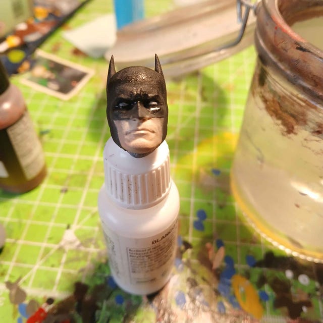 1/12 & 1/10 Bespoke Sculpted Head – Classic Detective Hero Sculpt