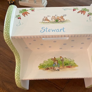 Fairy table and chair set hand painted child's table and | Etsy