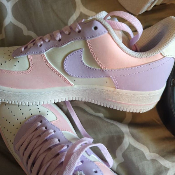 beige custom af1