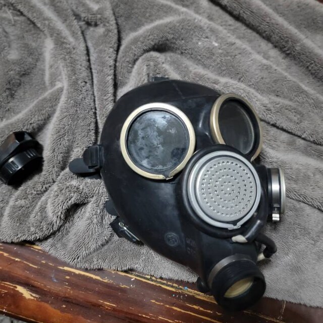 Soviet GP-7 Gas Mask, New Black Rubber, Steampunk Goth - Etsy