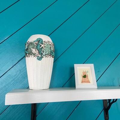Coastal-inspired Beachy Vase 2 - Etsy