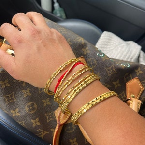 Louis Vuitton My LV Tiger Bracelet - Gold-Plated Wrap, Bracelets