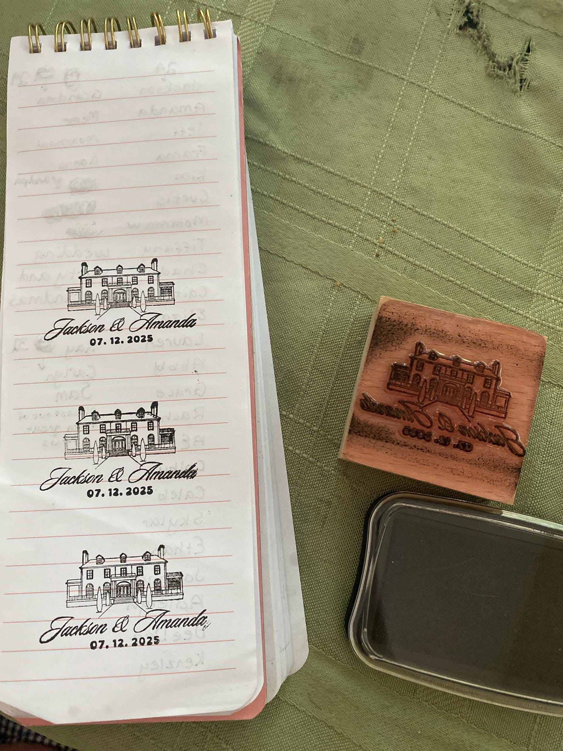 CUSTOM STAMP, Any Size/Design,Large stamp, Small stamp, personalised logo stamp. rubber stamp, business stamp, book stamp, wedding stamp.