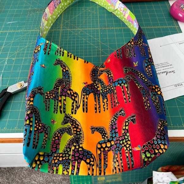 Reversible Hobo Bag Sewing Pattern - PDF Digital Download | Easy to Sew ...