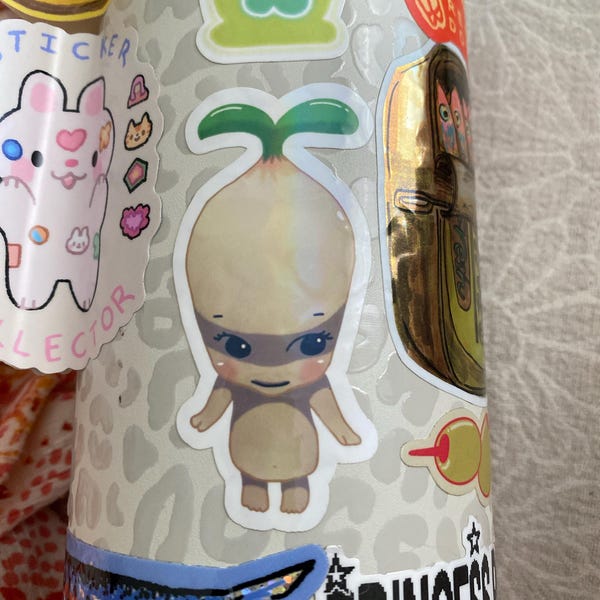 Sprout Sonny Angel Sticker (menacing) - Glossy Vinyl Waterproof Sticker ...