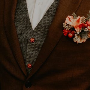 Mens Herringbone Vest, Olive Green Waistcoat, Formal, Waist Coat for Men, Wedding, Mens Vest, Groom Vest, Grooms Men Vest, Groomsmen Vest